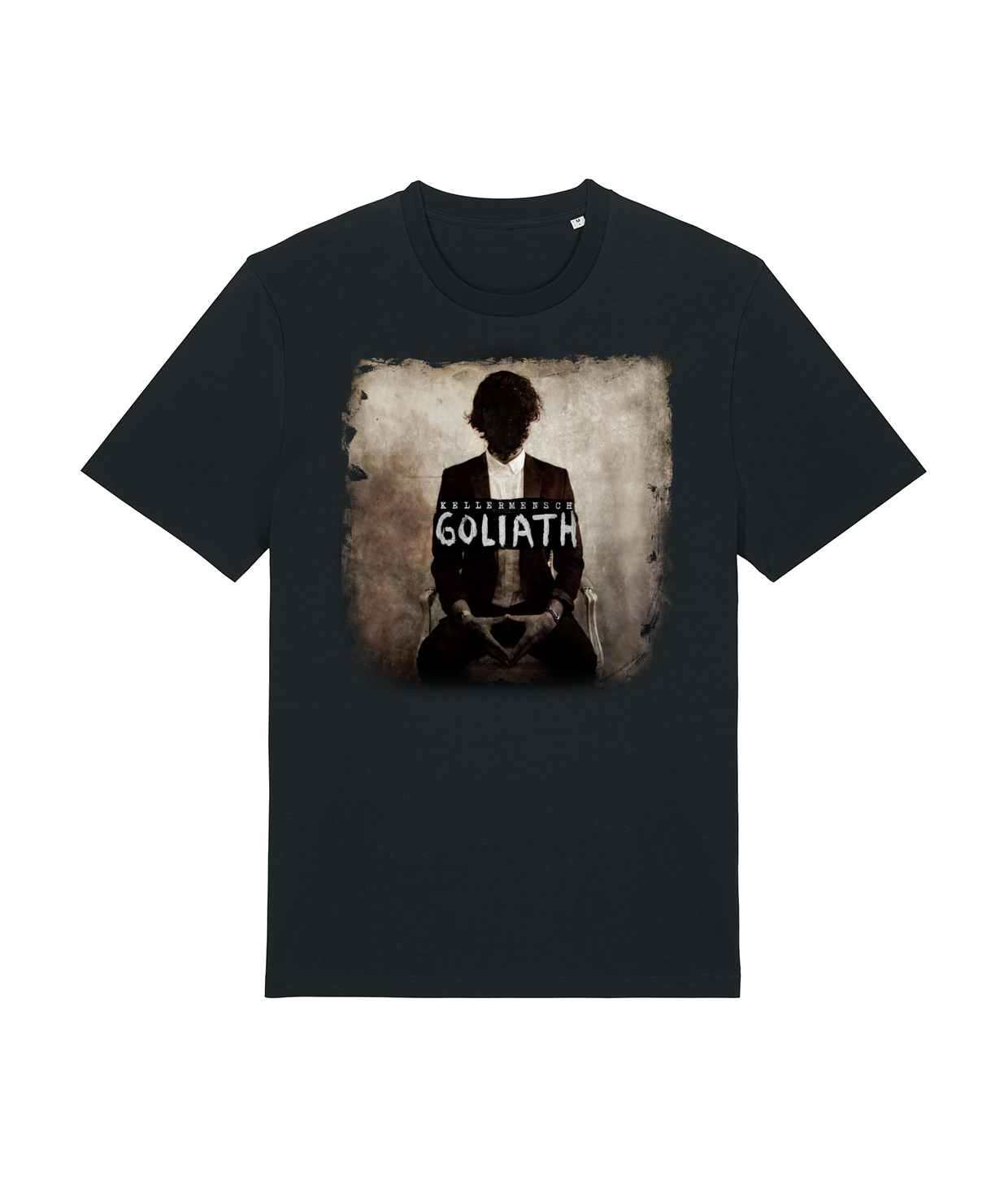 Goliath, Sort, Økologisk T-shirt