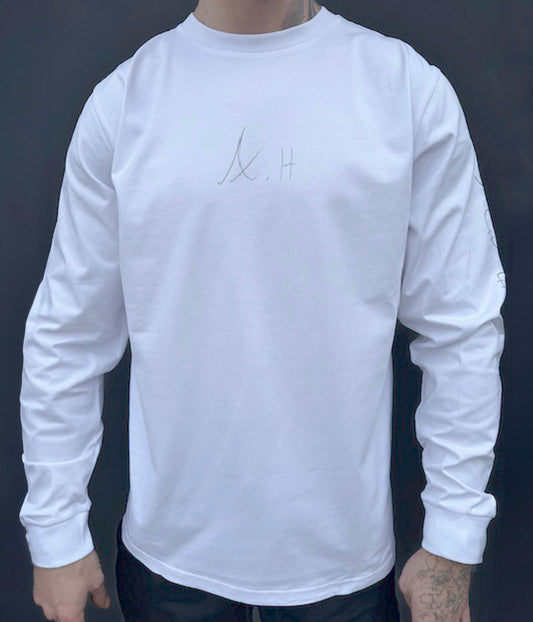 AH, Økologisk Long Sleeve T-Shirt