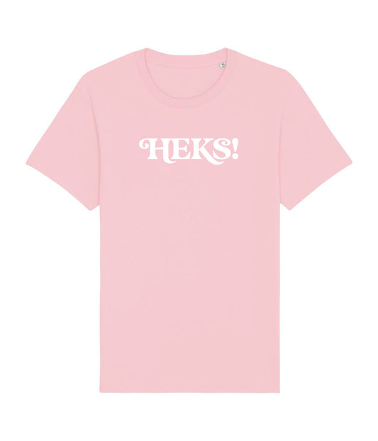 HEKS!, Cotton Pink, UNISEX T-SHIRT