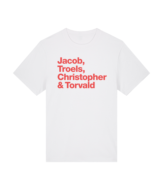 Jacob, Troels, Christopher & Torvald Hvid, Økologisk T-shirt