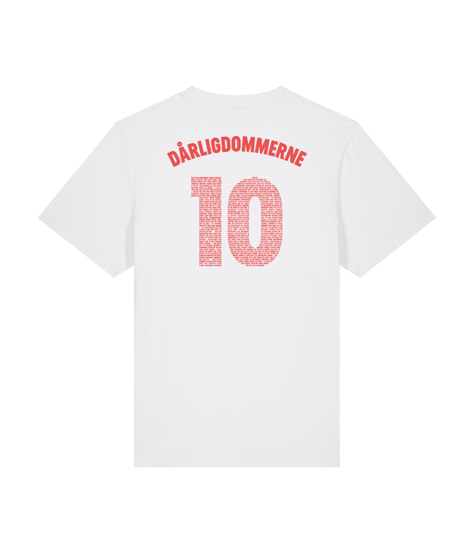 Dårligdommerne 10 år Hvid, Økologisk T-shirt