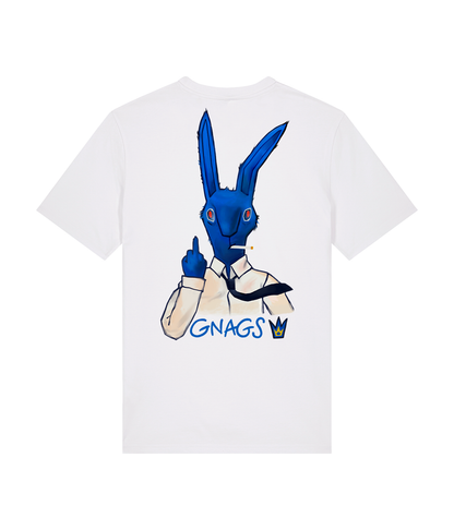 Man skal ikke fucke med de vilde kaniner, Hvid T-shirt