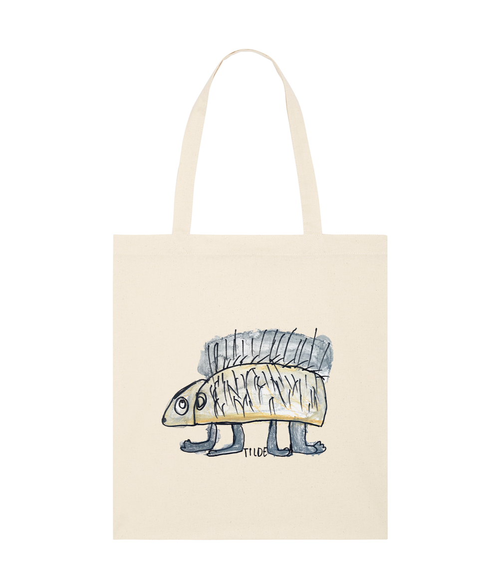 Pindsvin, Naturfarvet Mulepose