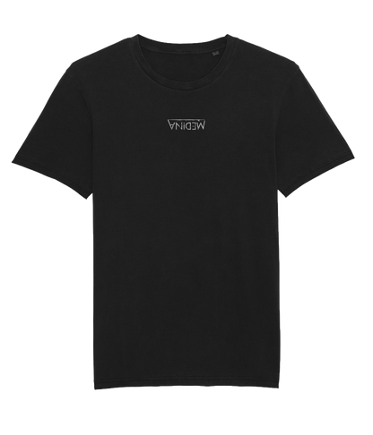 Kun For Mig - Acid Washed Regular fit, BLACK T-shirt
