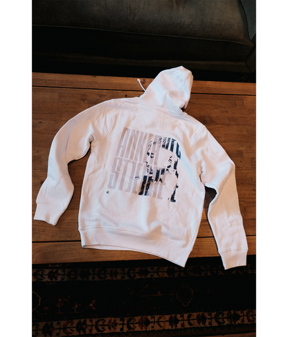 Ankerstjerne grå/blå, Hoodie