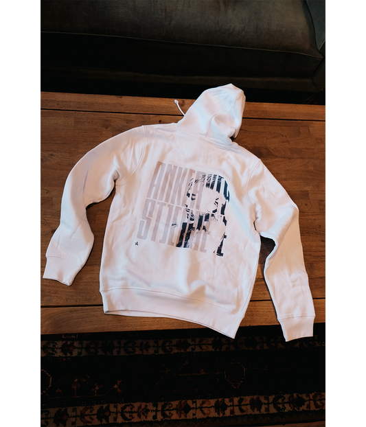 Ankerstjerne grå/blå, Hoodie