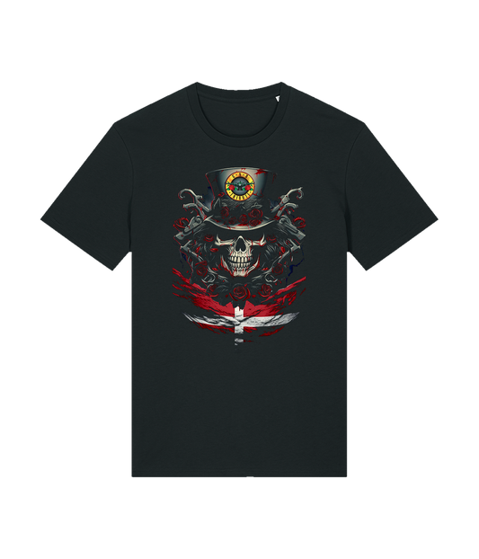 Slash Hat, Black T-shirt