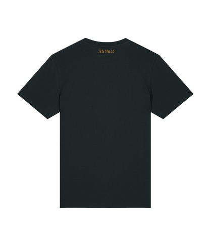 Æbleskrog, Sort Unisex T-shirt