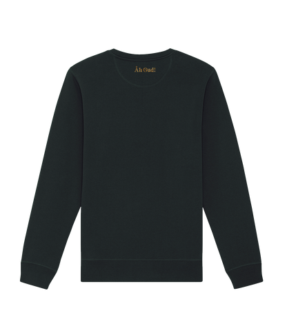 Æbleskrog, Sort Unisex Sweatshirt