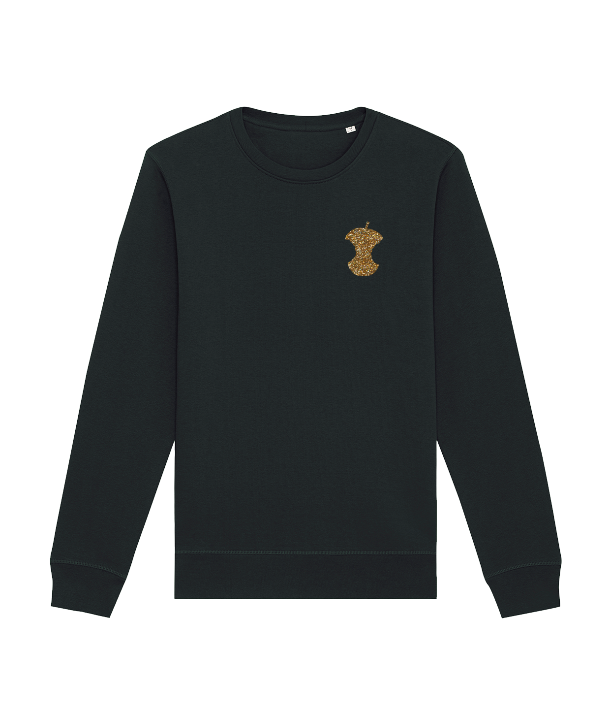 Æbleskrog, Sort Unisex Sweatshirt