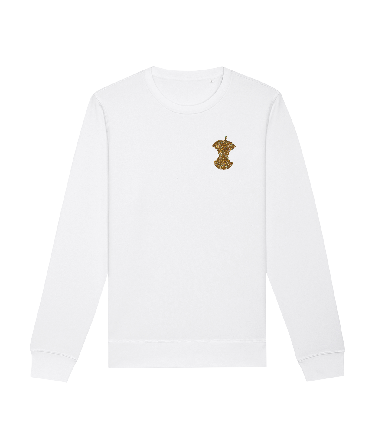 Æbleskrog, Hvid Unisex Sweatshirt