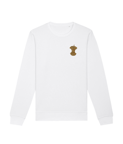 Æbleskrog, Hvid Unisex Sweatshirt