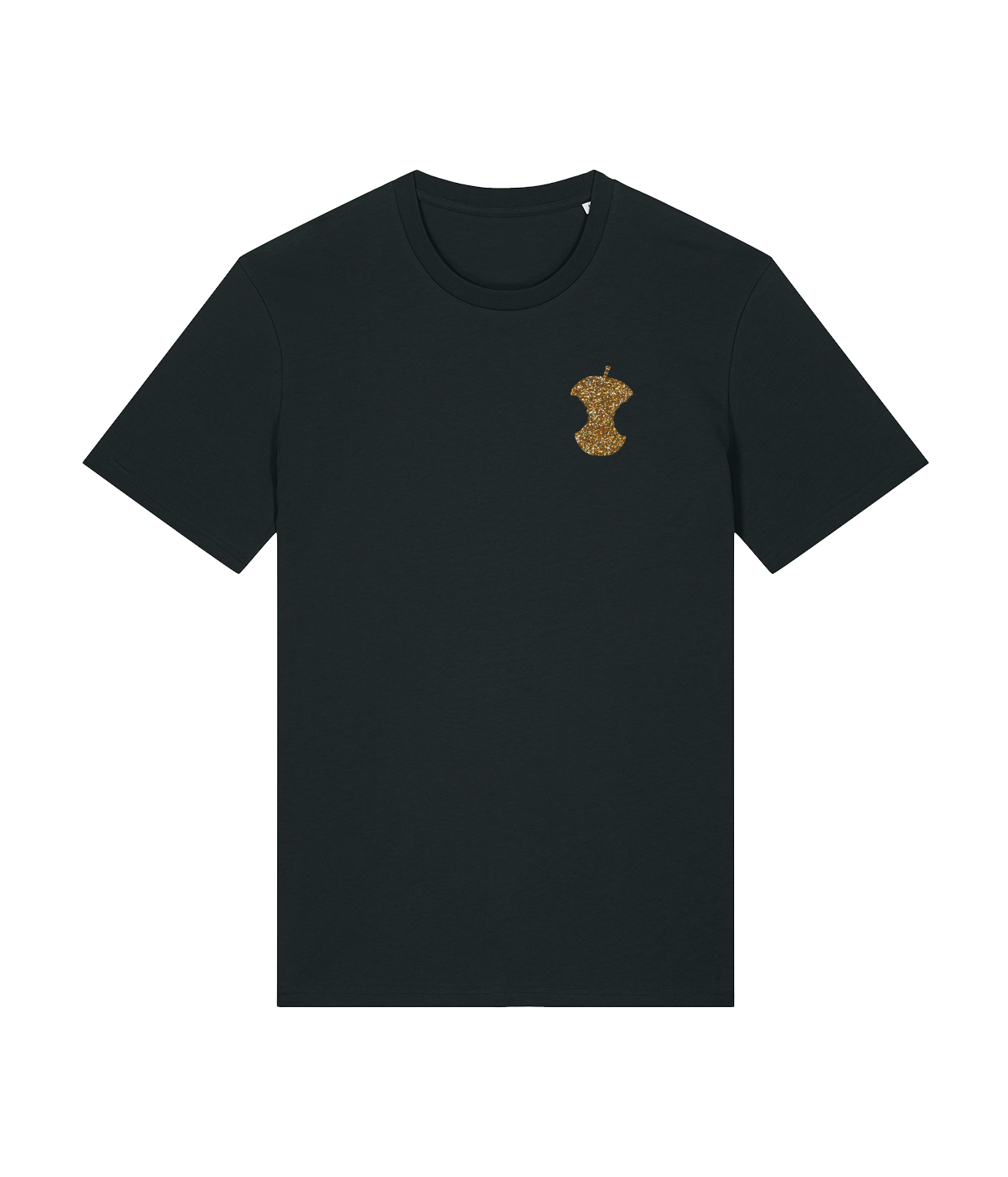 Æbleskrog, Sort Unisex T-shirt