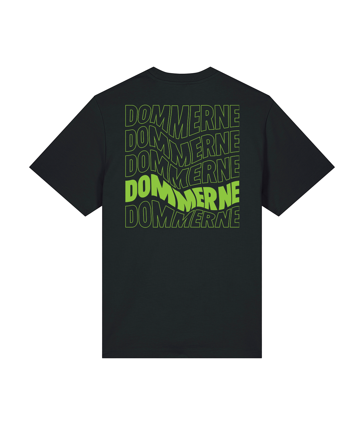 Acid, Sort T-shirt