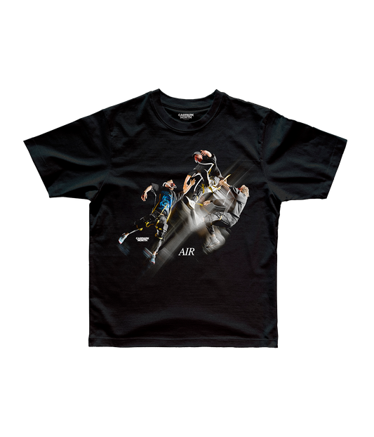 Air, Band Flying, Unisex T-shirt Black