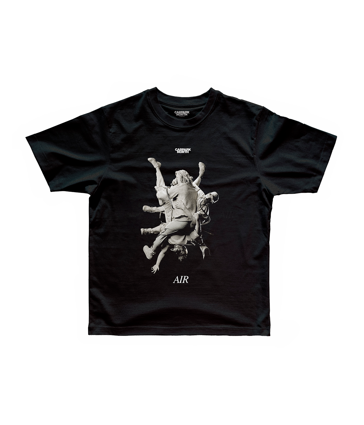 Air, Concrete, Unisex T-shirt Black