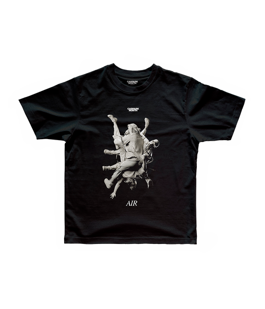 Air, Concrete, Unisex T-shirt Black