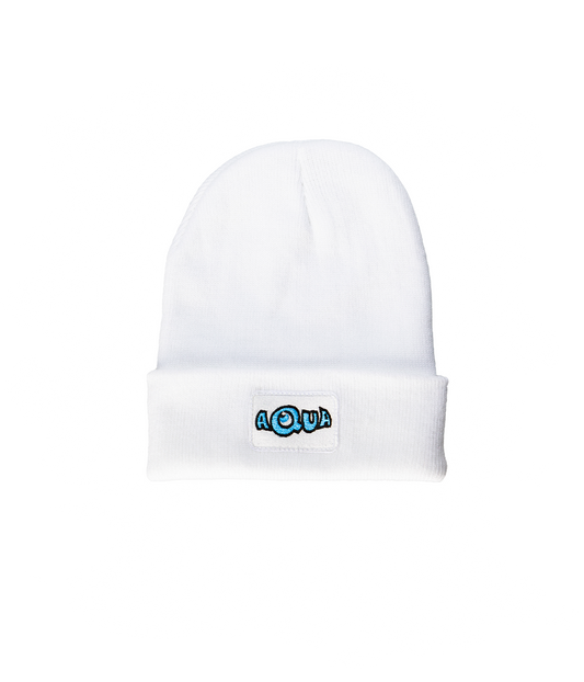 Logo Beanie White