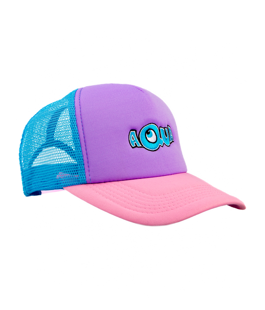 Logo, Embroidered Pink Cap