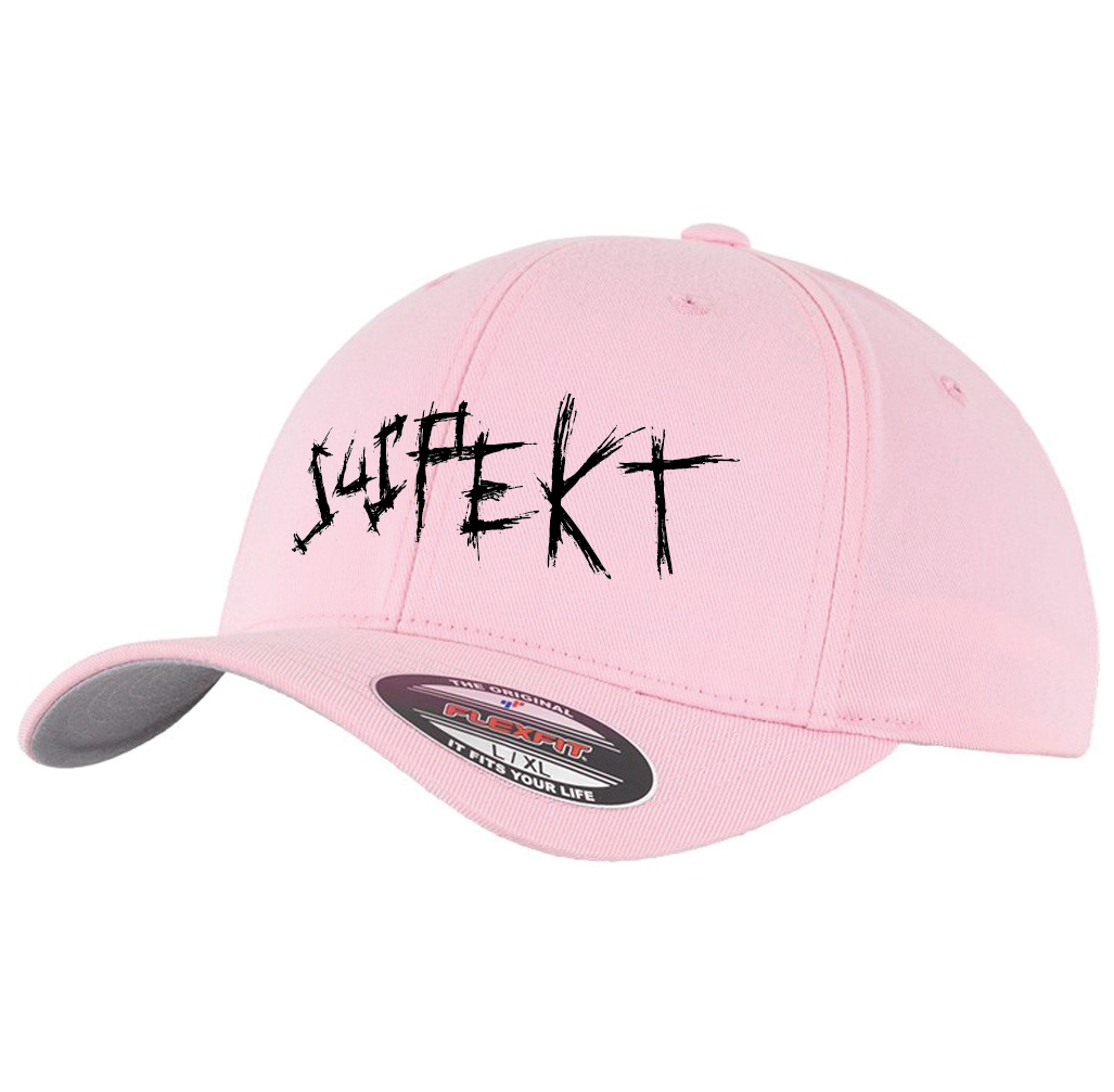 Logo, Pink Flexfit Cap