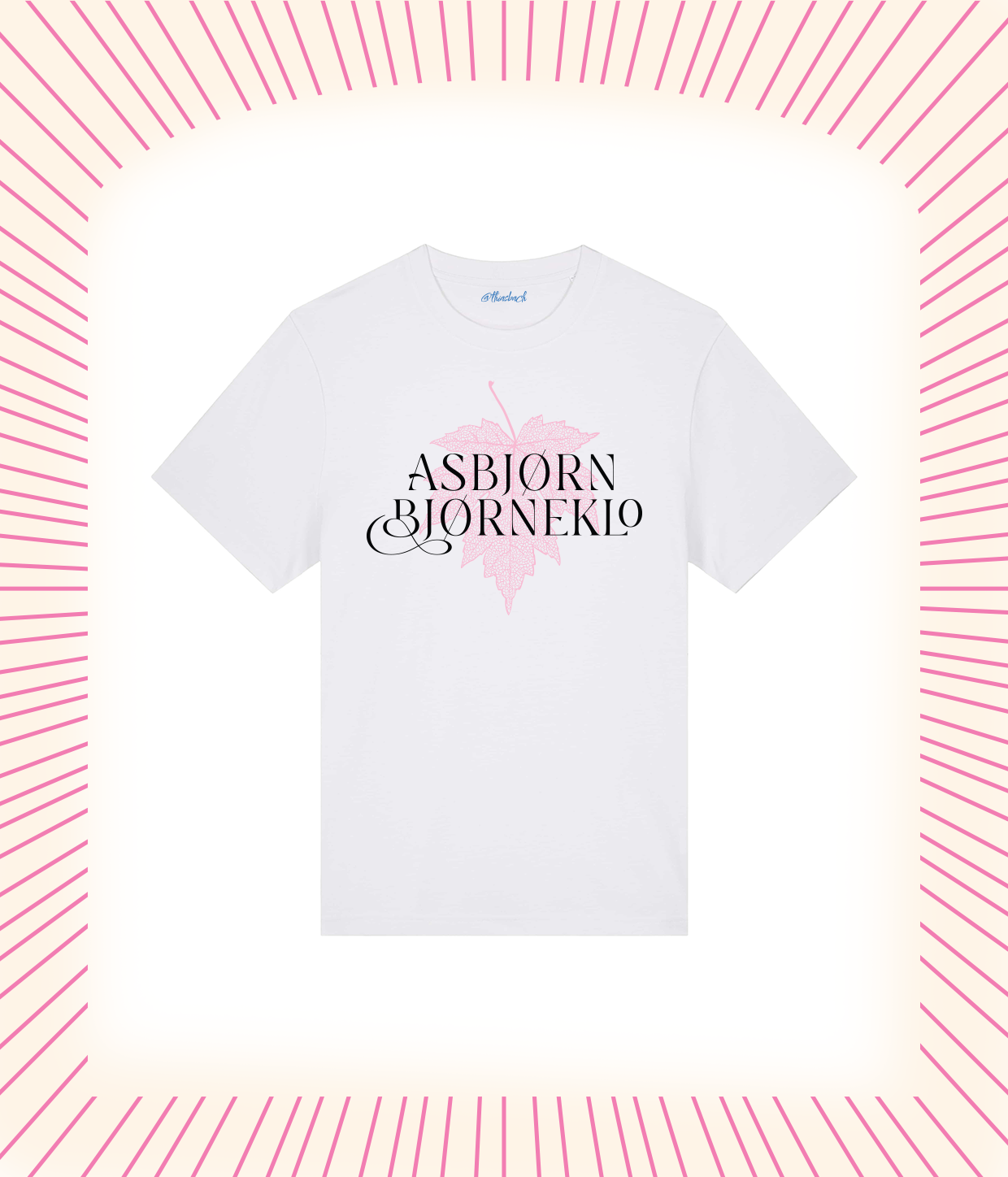 Asbjørn Bjørneklo Hvid T-shirt