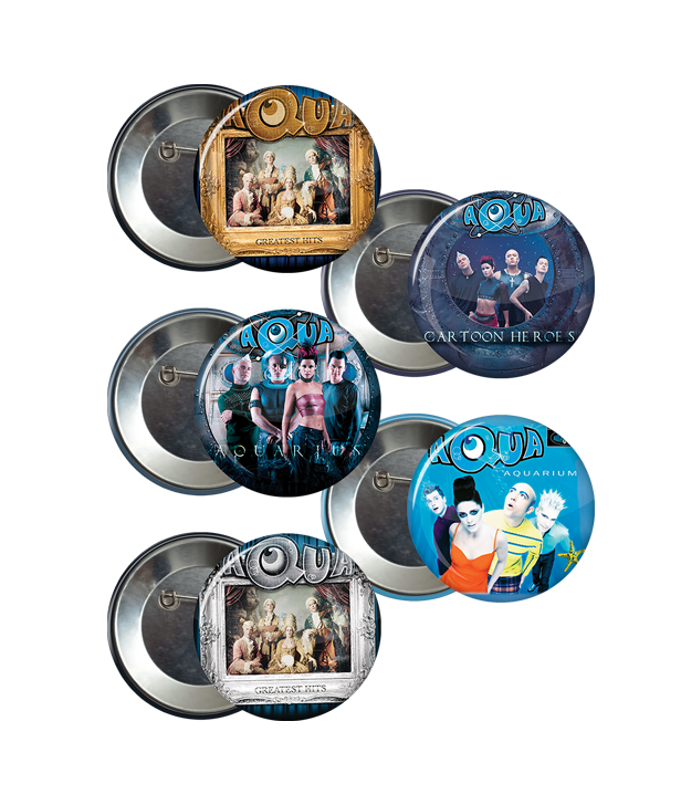 Aqua, Badges Bundle