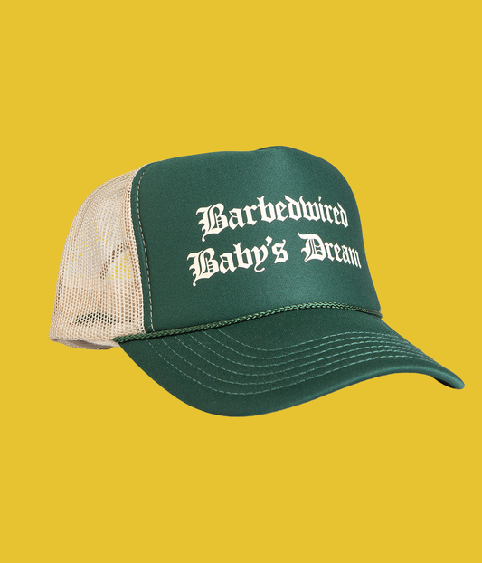 Barbedwired Baby's Dream, Green Cap