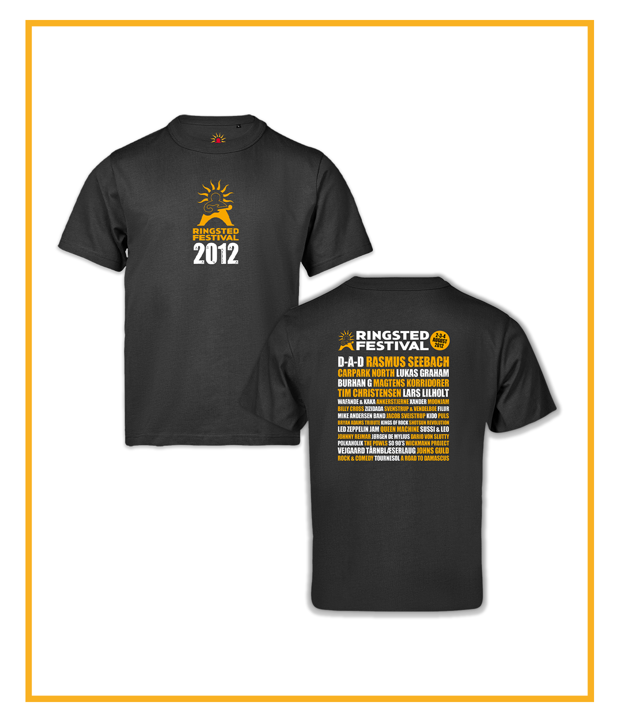 Ringsted 20 års Jubilæum - Årets T-shirt 2012