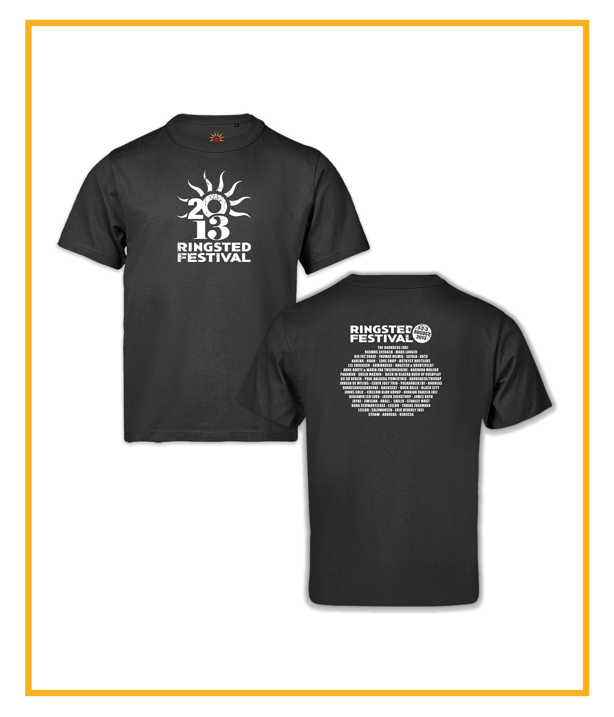 Ringsted 20 års Jubilæum - Årets T-shirt 2013