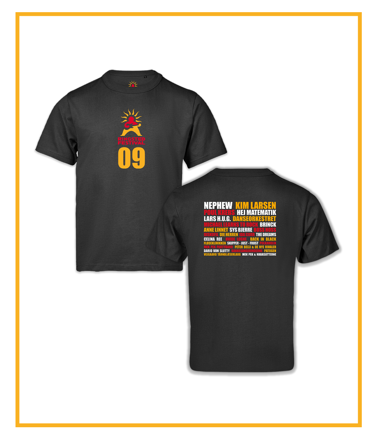 Ringsted 20 års Jubilæum - Årets T-shirt 2009