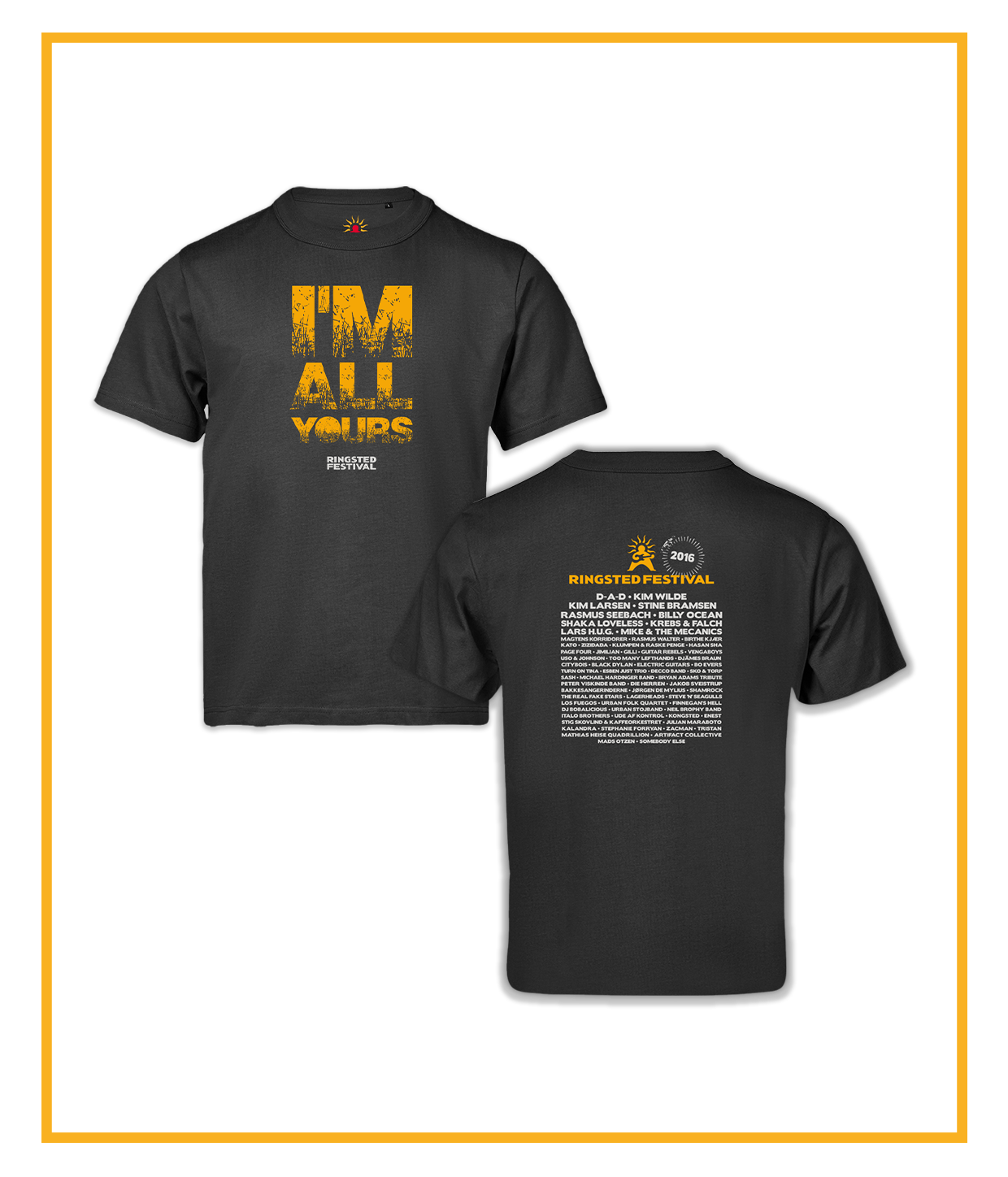 Ringsted 20 års Jubilæum - Årets T-shirt 2016