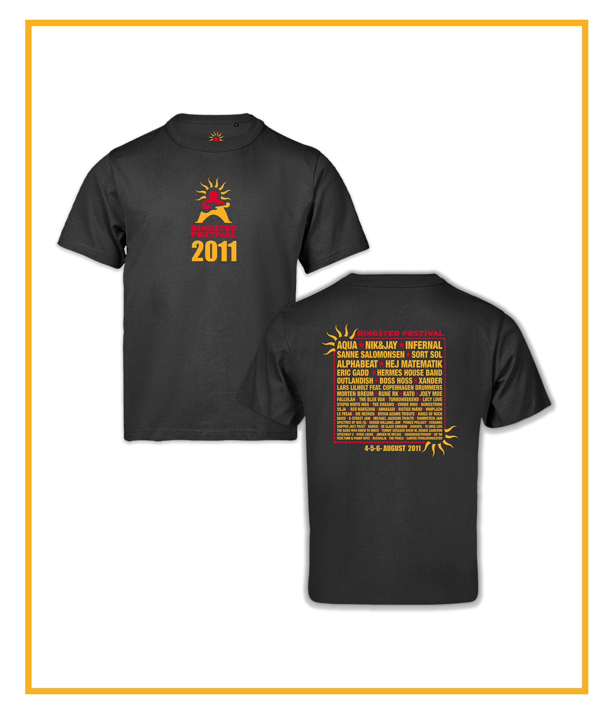 Ringsted 20 års Jubilæum - Årets T-shirt 2011
