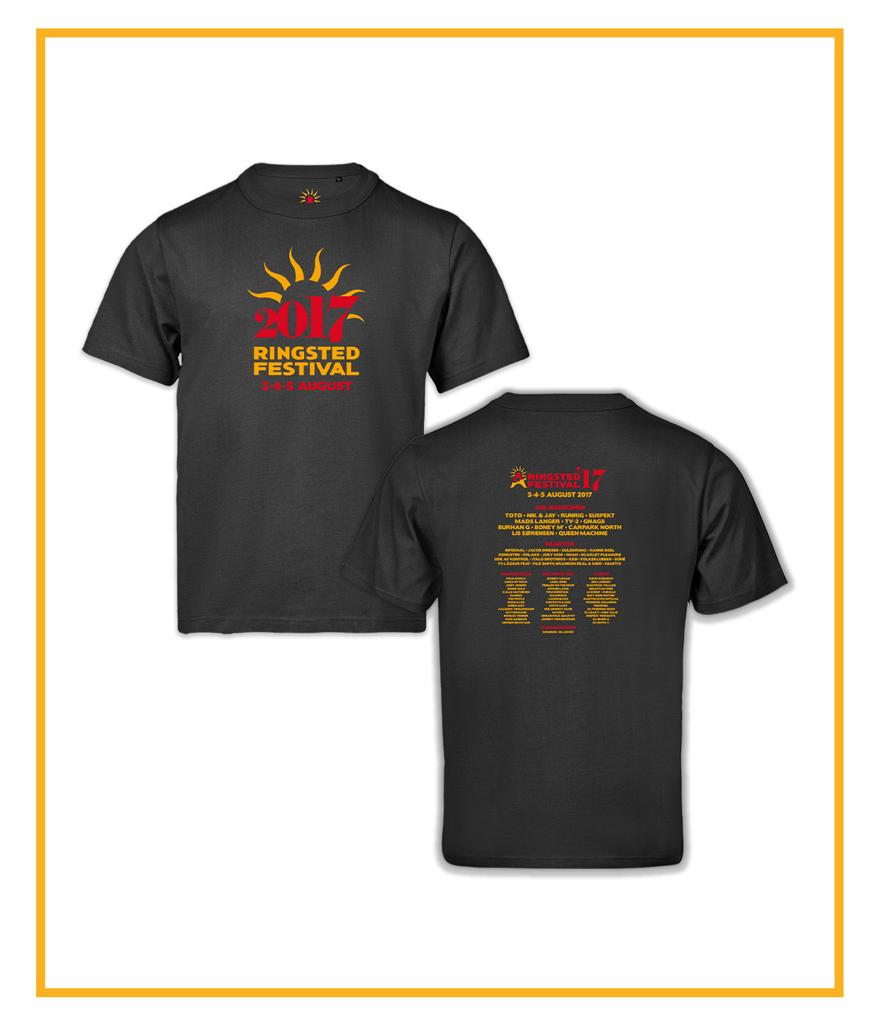 Ringsted 20 års Jubilæum - Årets T-shirt 2017