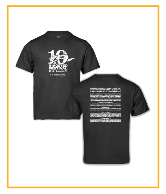 Ringsted 20 års Jubilæum - Årets T-shirt 2014