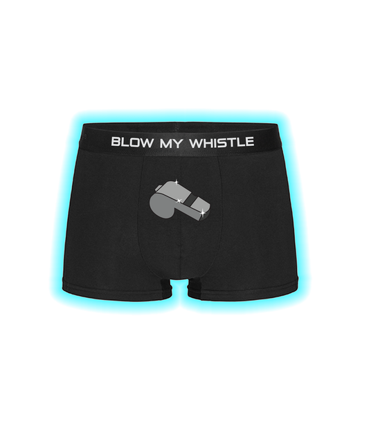 Blow My Whistle, Sorte Boxershorts [PREORDER]