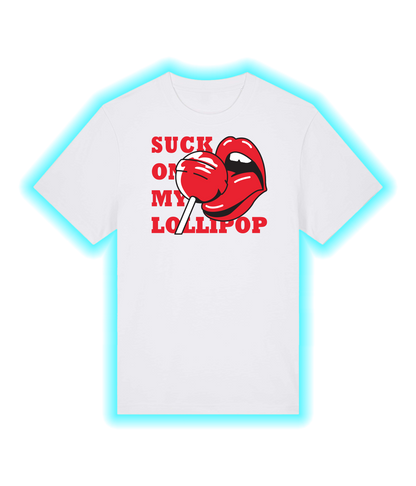 Suck On My Lollipop, Hvid T-shirt