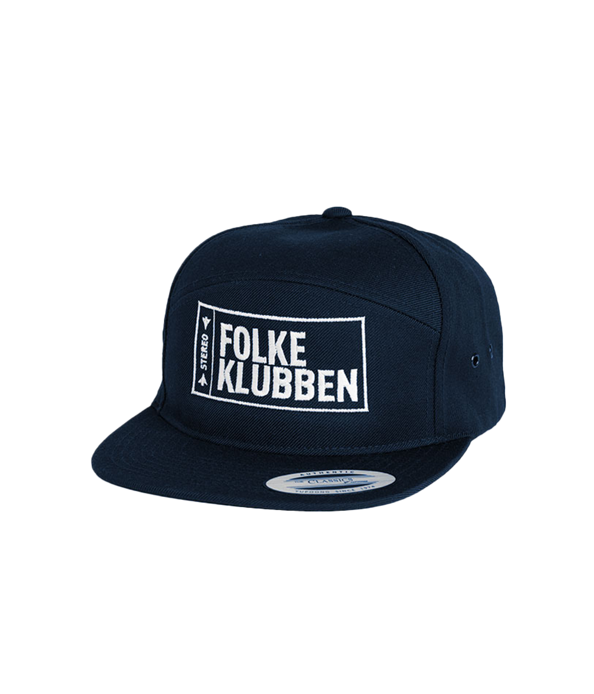 Box Logo navy, Arch Snapback Cap