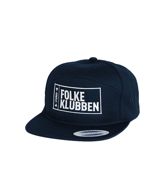 Box Logo navy, Arch Snapback Cap