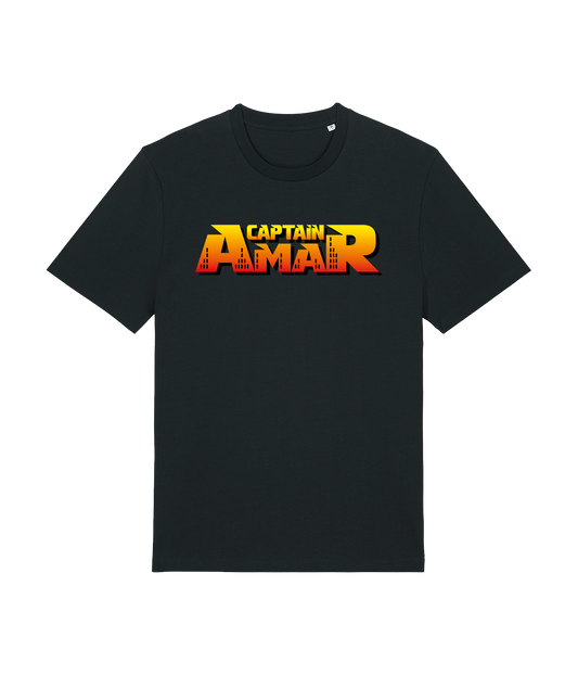 Captain Amar, Sort T-shirt