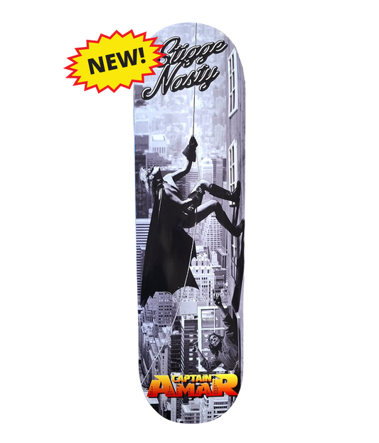 Captain Amar Skateboard, Deck
