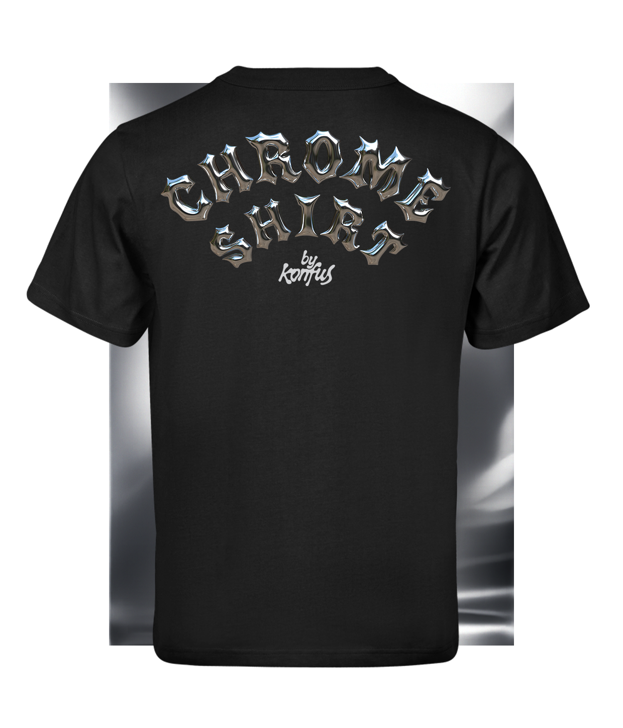 Chrome Shirt, Black Loose Fit T-shirt