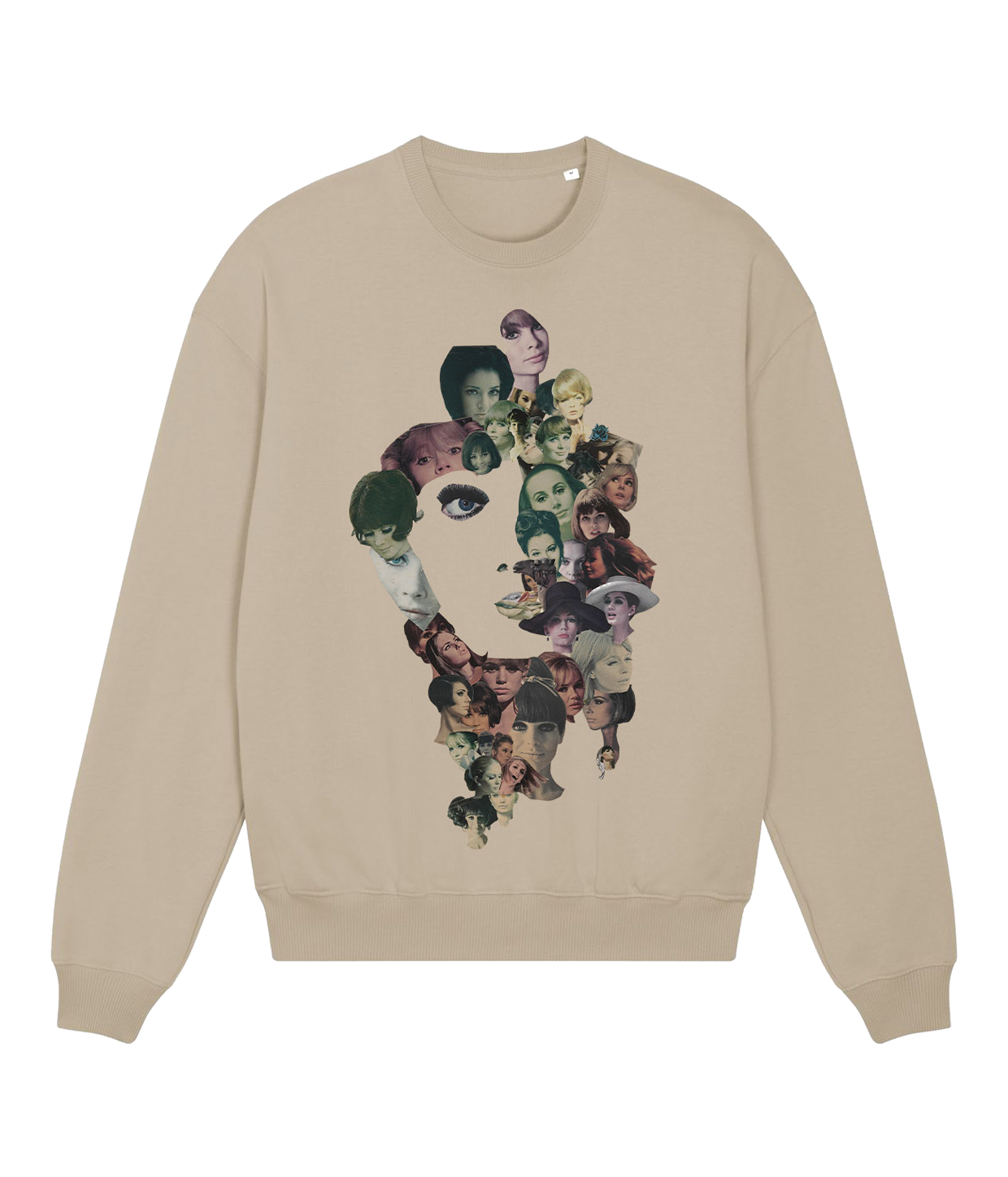 Honeyburst 'Classic Girl Collage', Long Sleeve Sweatshirt