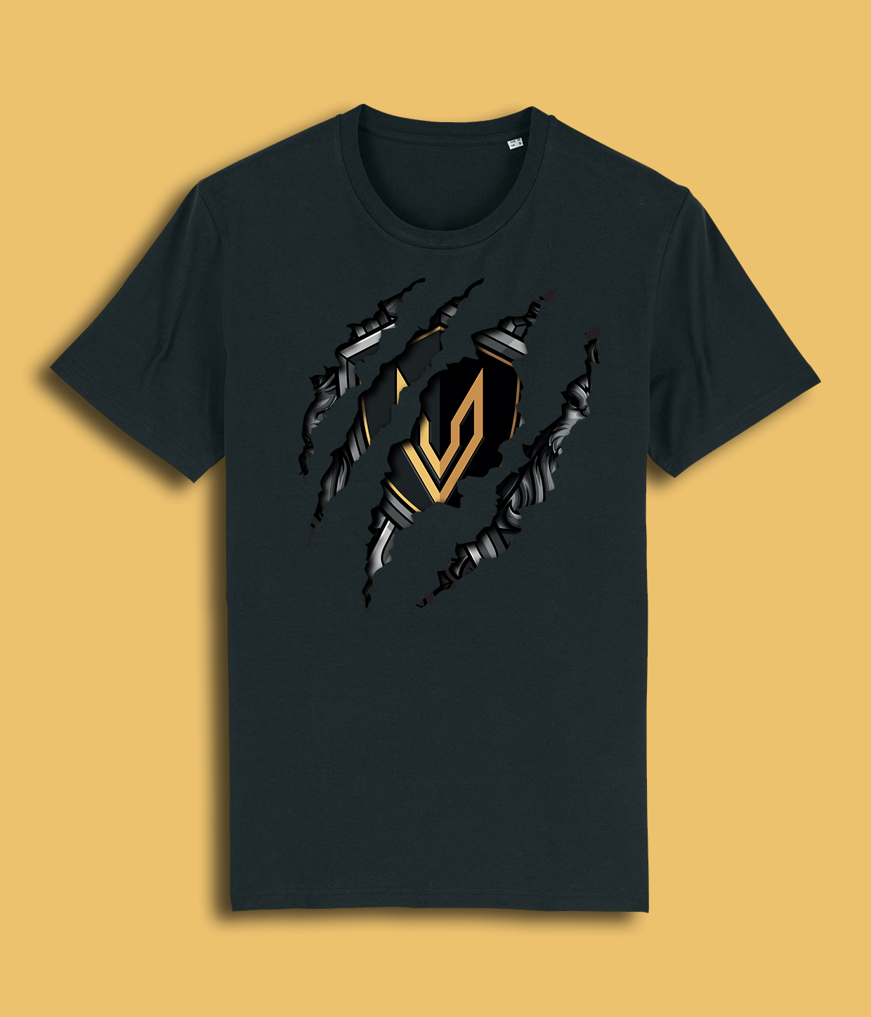 Rift Logo, Sort T-shirt