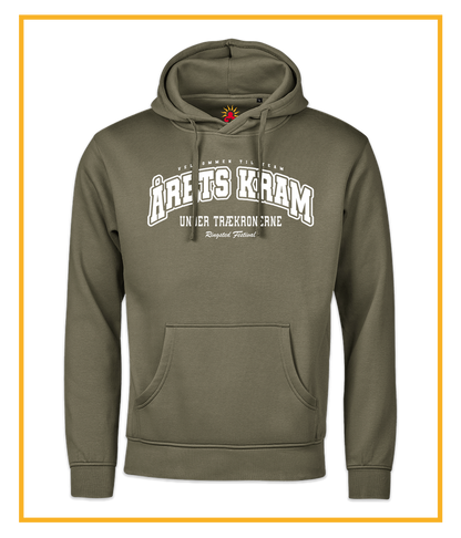 College, Green Hoodie