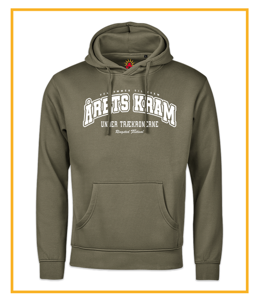 College, Green Hoodie