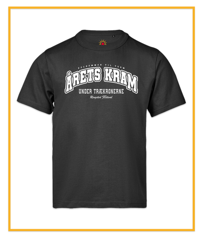 College, Black Loose Fit T-shirt
