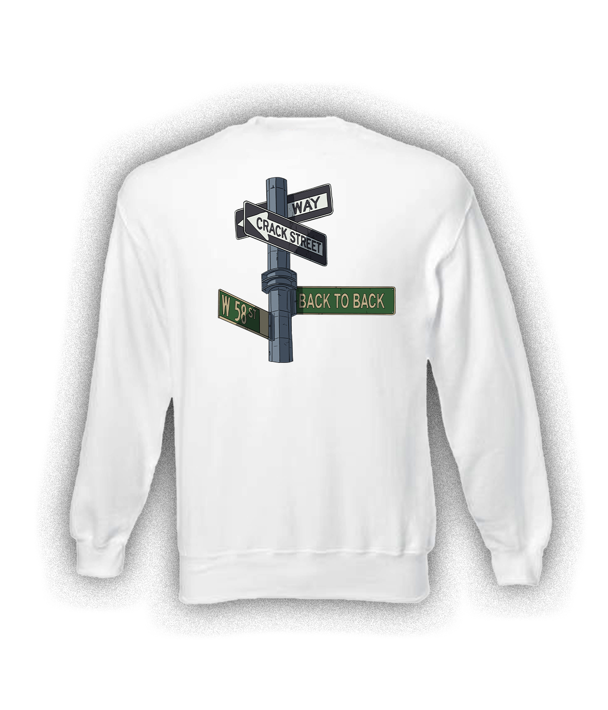 Crackstreet Skilt Sweatshirt