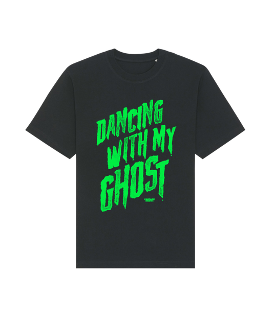 Dancing With My Ghost 2026, Black T-shirt
