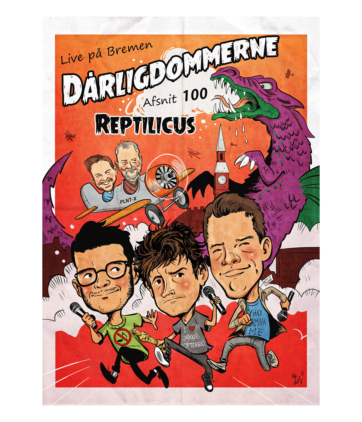 Dommerne 100, Plakat 70x100cm