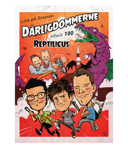 Dommerne 100, Plakat 70x100cm